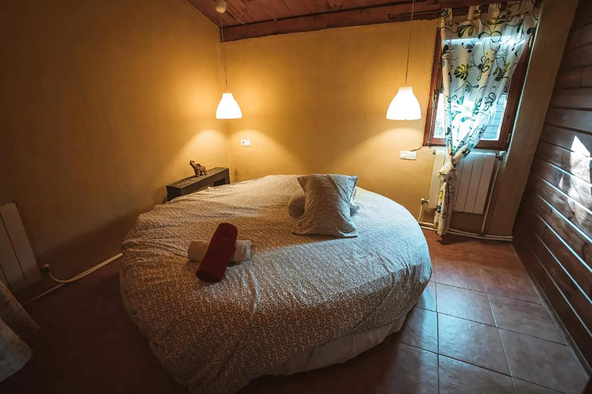 Dormitorio de un bungalow