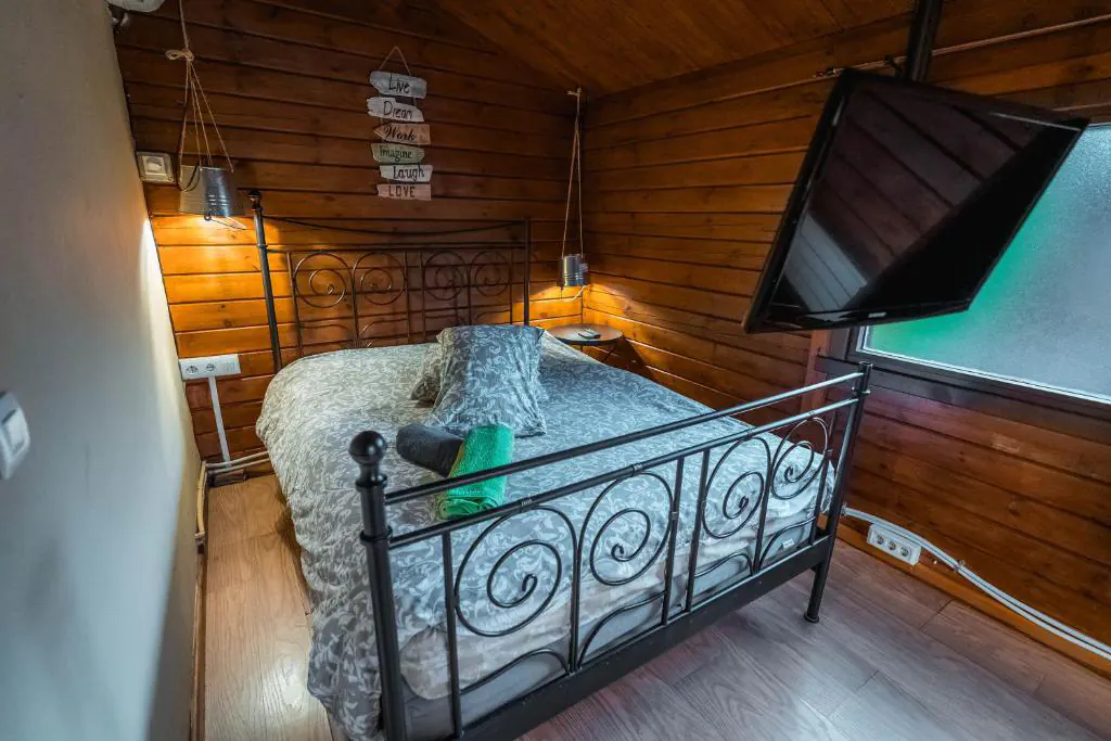 Cama de un bungalow